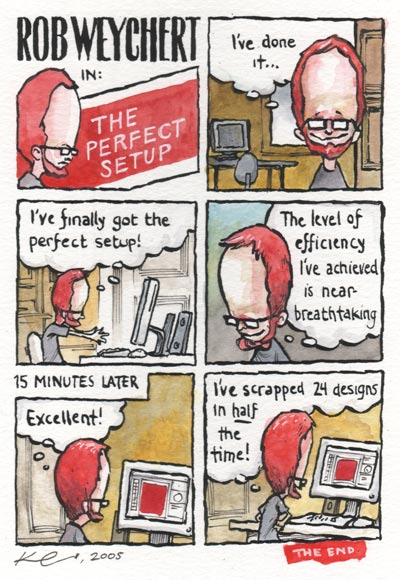 Rob Weychert in: The Perfect Setup